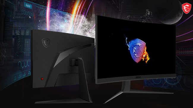 MSI初 湾曲率1,000Rゲーミングモニター 圧倒的没入感の新ゲーミング