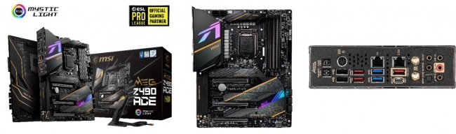 MSI、Intel第10世代CPUに対応したZ490チップセット搭載マザーボードを8