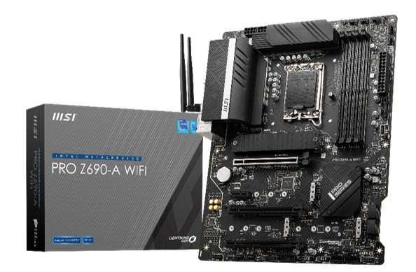 MSI、最新のIntel 第12世代 Alder-Lake CPUに対応したZ690チップセット