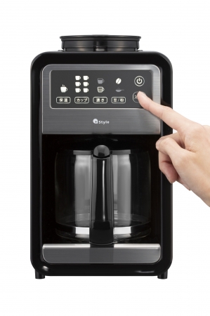 挽きたてコーヒーはアプリに”おまかせ” +Style「スマート全自動