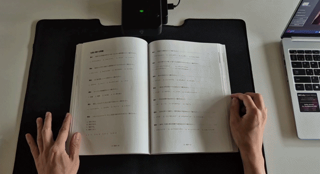 分厚い本も切らずに1秒でデータ化】超コンパクトで2200万画素の超高