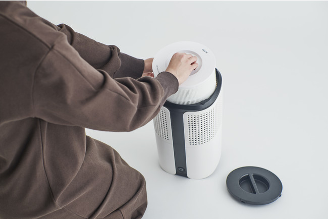 duux（デュクス）より、家のあらゆる場所に置けるコンパクトな空気清浄