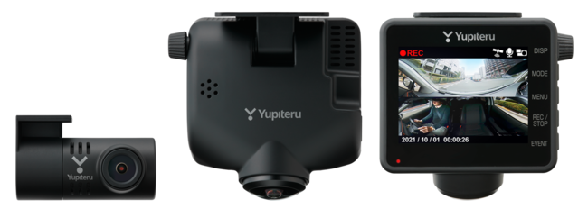 進化した全周囲360°＆リアカメラドライブレコーダー marumie「Q-31R