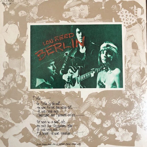 LOU REED/BERLIN ルー・リード/ベルリン – Drape