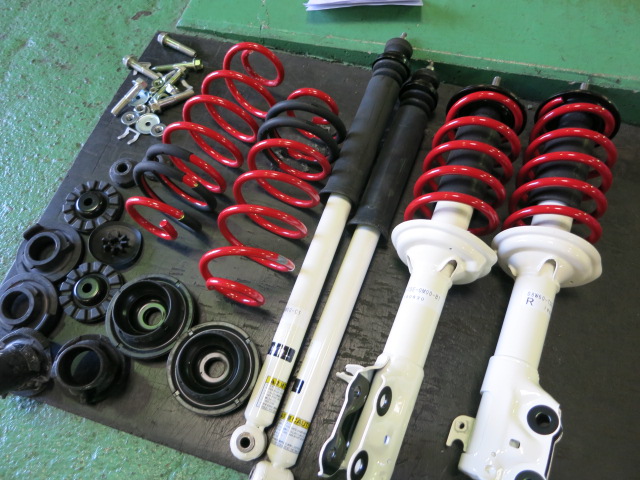 JF1 N-BOX スラッシュ モデューロサスキットに交換 ディクセル