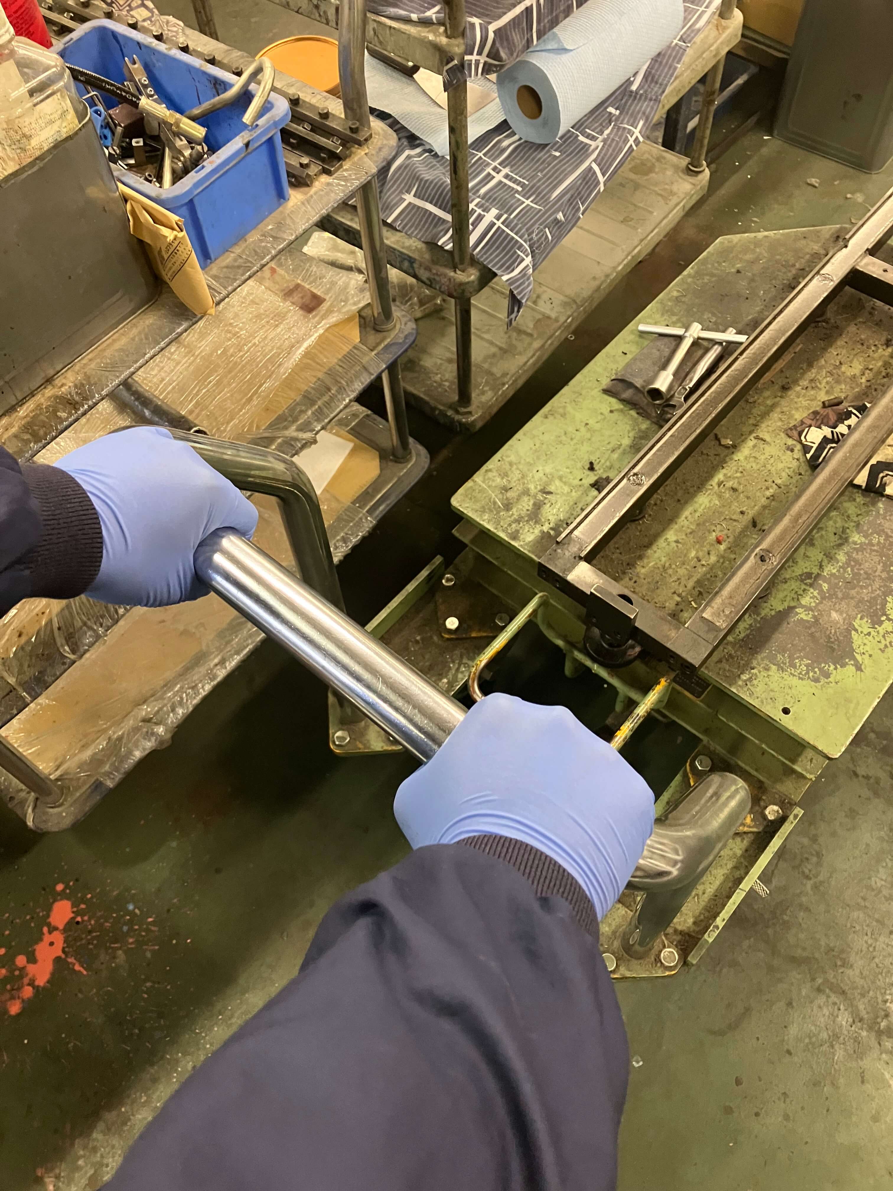 プロテクガード ライトブルー ニトリルグローブ XSサイズ 150枚