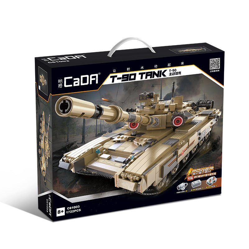 T-90 Tank 1722pcs | C61003W | CaDA – ProTinkerToys.com