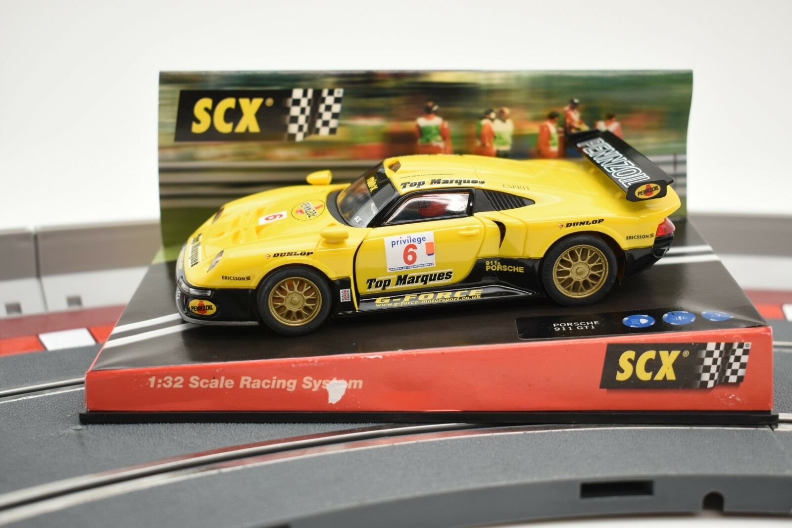 Porsche 911 GT1 “Pennzoil” | 60150 | SCX Analog – ProTinkerToys.com