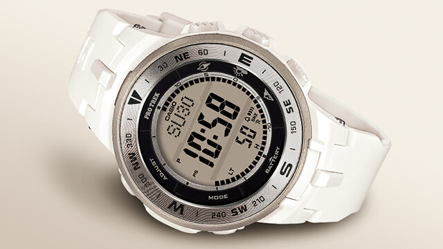 女性も身に着けやすいアウトドアウオッチ - プロトレック - 腕時計 - CASIO