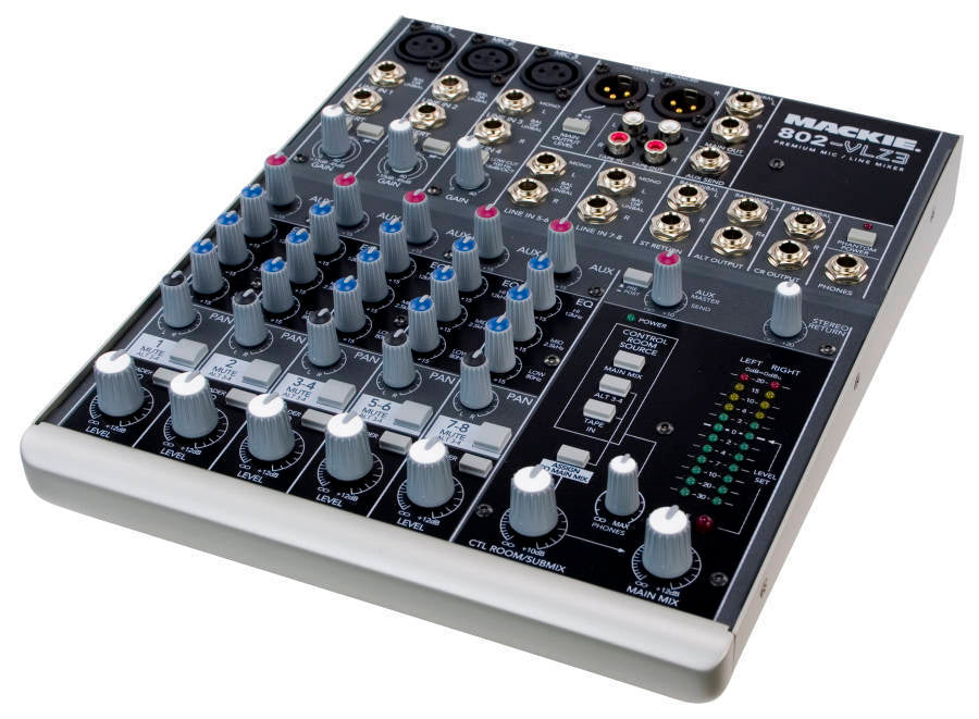 Rent MACKIE 802VLZ3 MIXER Rental – Crossfire Pro AV Rentals