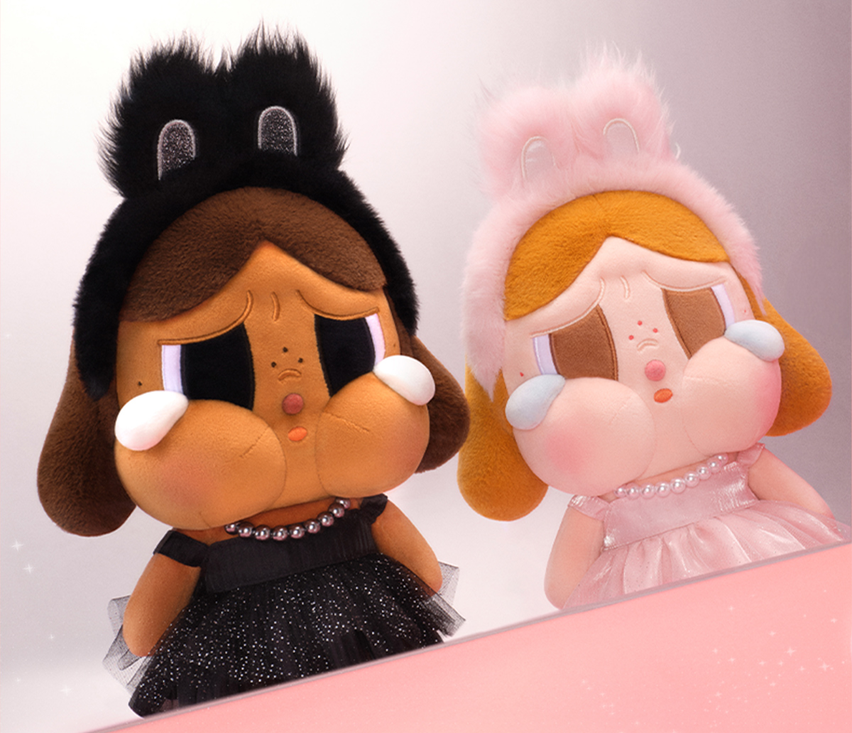 CRYBABY SHINY SHINY SERIES-Plush Doll (Pink) - POP MART (Japan)