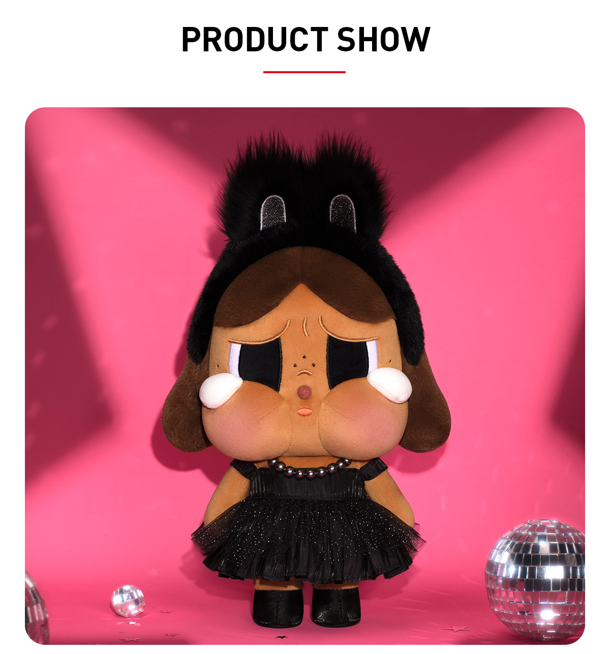 CRYBABY SHINY SHINY SERIES-Plush Doll (Pink) - POP MART (Italy)