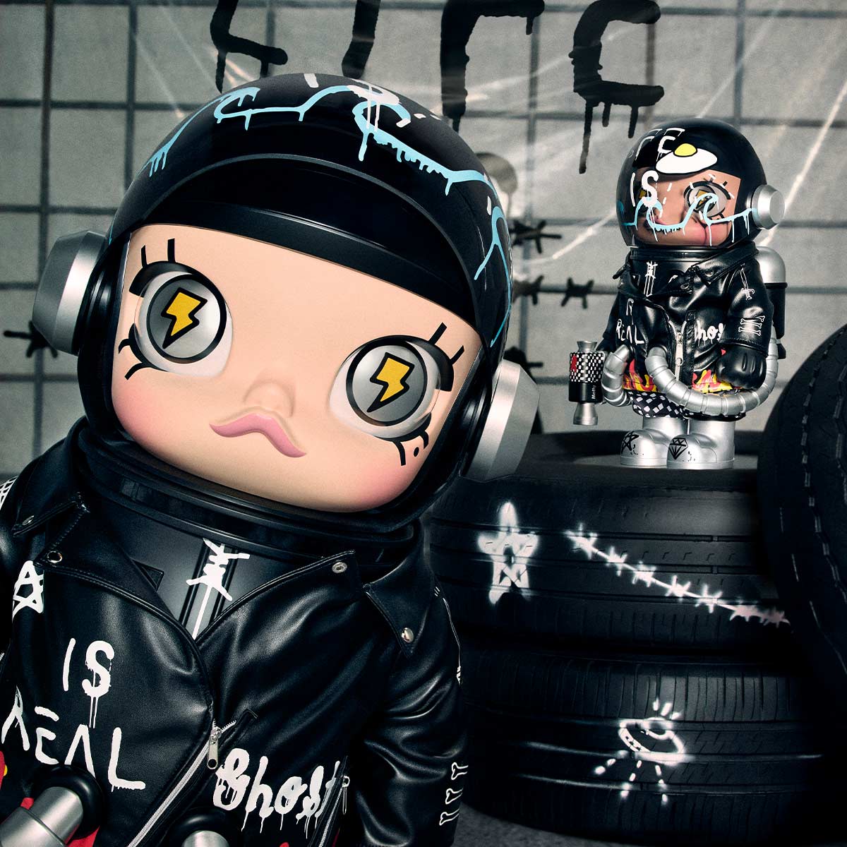 MEGA SPACE MOLLY 1000% Trevor Andrew2.0 - POP MART (Japan)