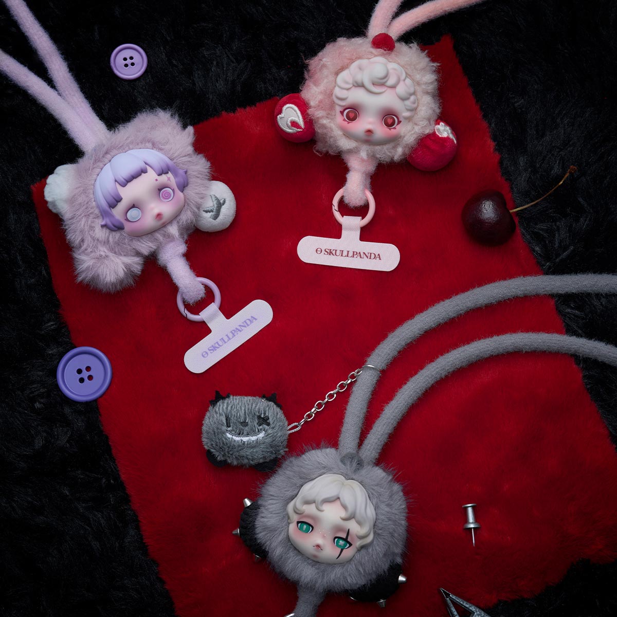 SKULLPANDA You Found Me！Series Phone Lanyard - POP MART (Japan)