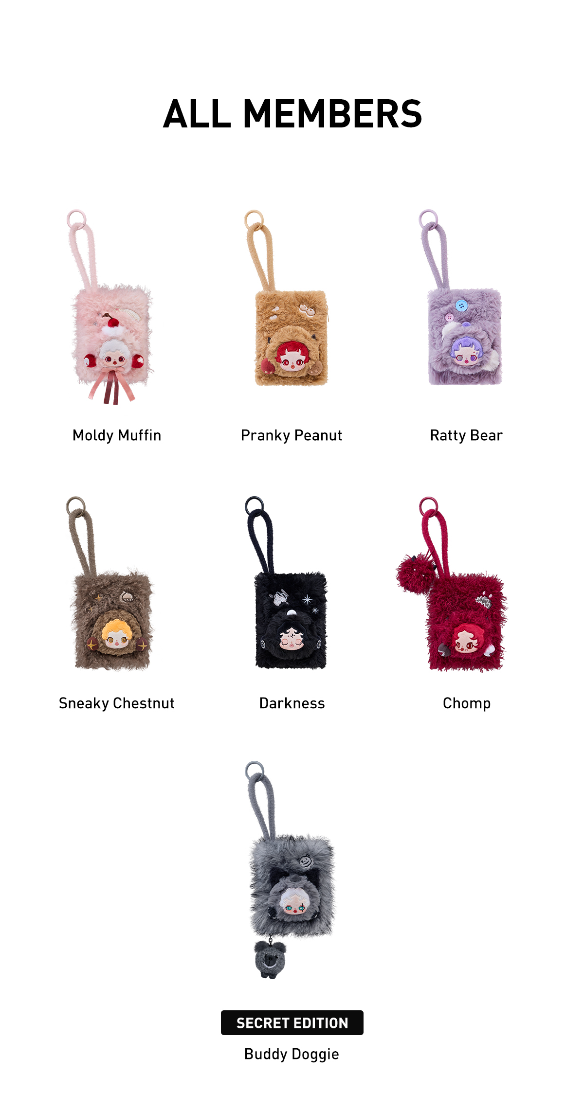 SKULLPANDA You Found Me！Series Plush Mini Bag - POP MART (Japan)