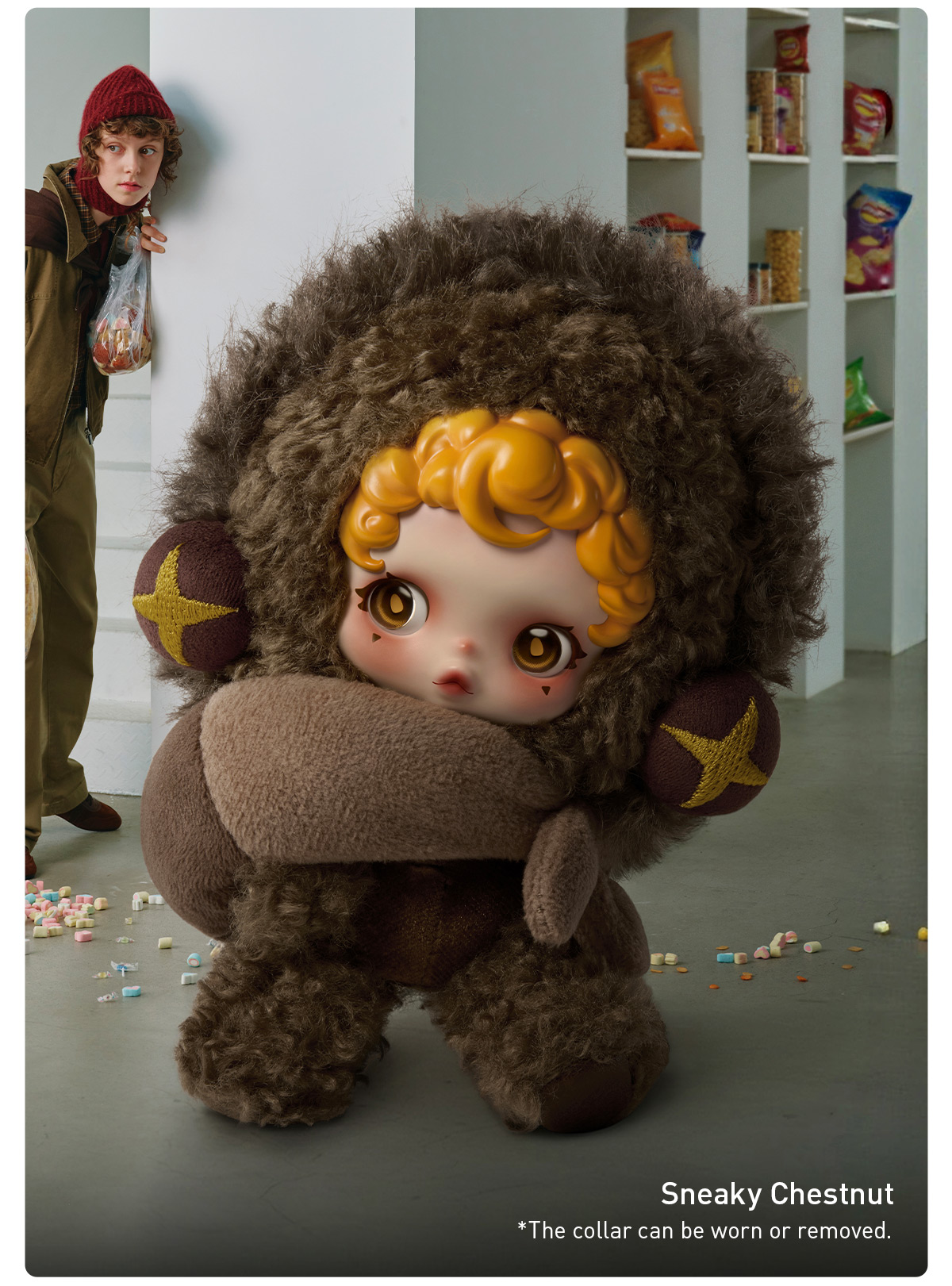 POP NOW:SKULLPANDA You Found Me! シリーズ ぬいぐるみペンダント