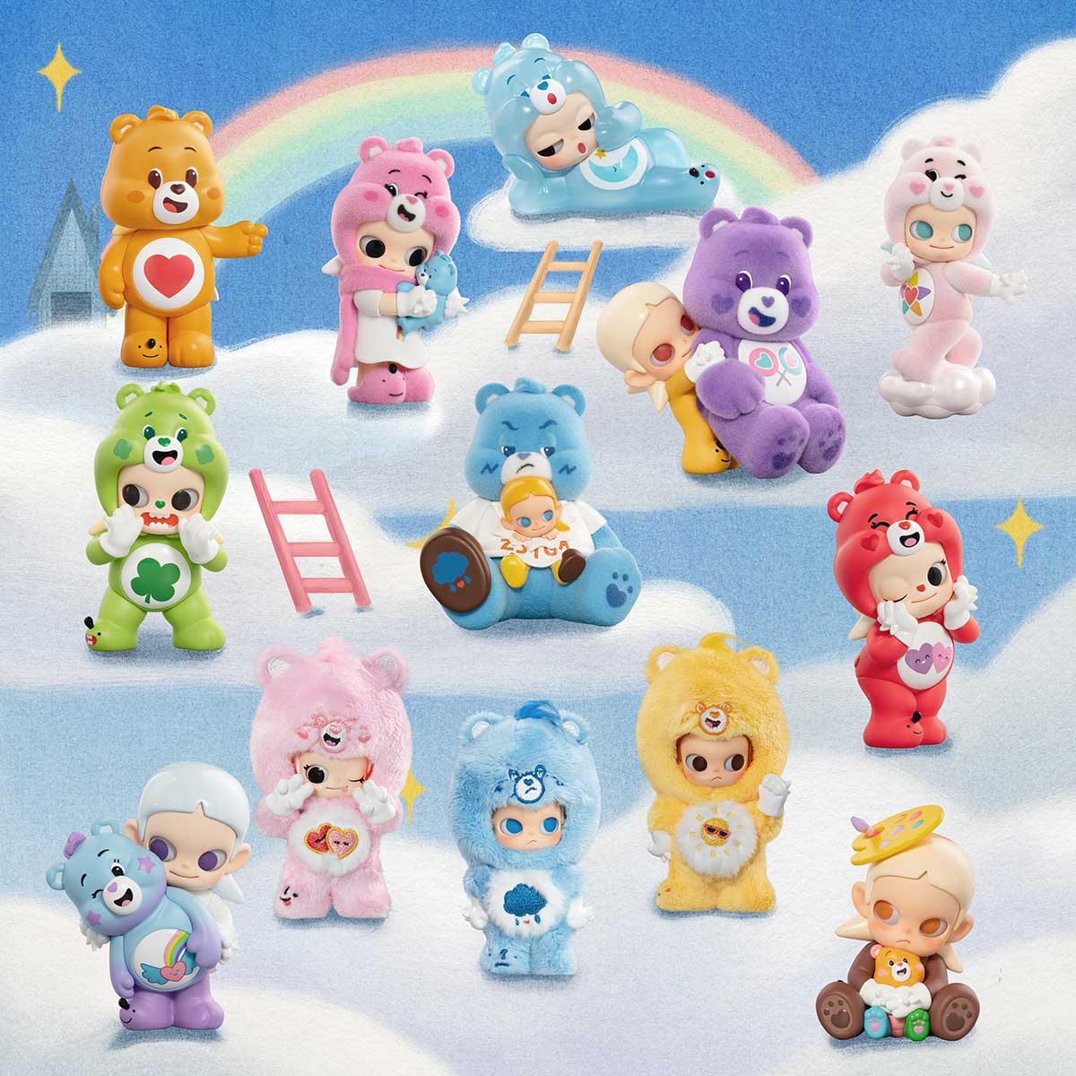 Zsiga × Care Bears Series Figures - POP MART (South Korea)