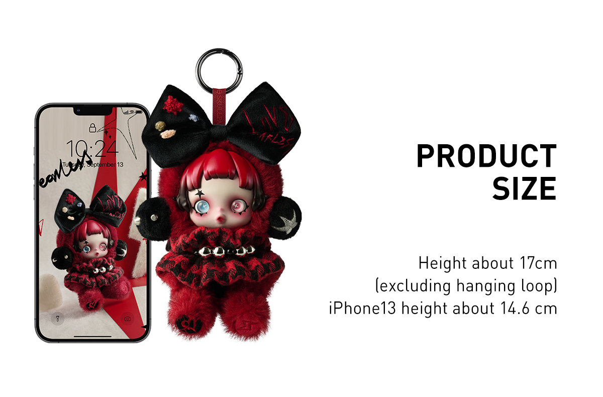 SKULLPANDA Plush-6kHz - POP MART (Japan)