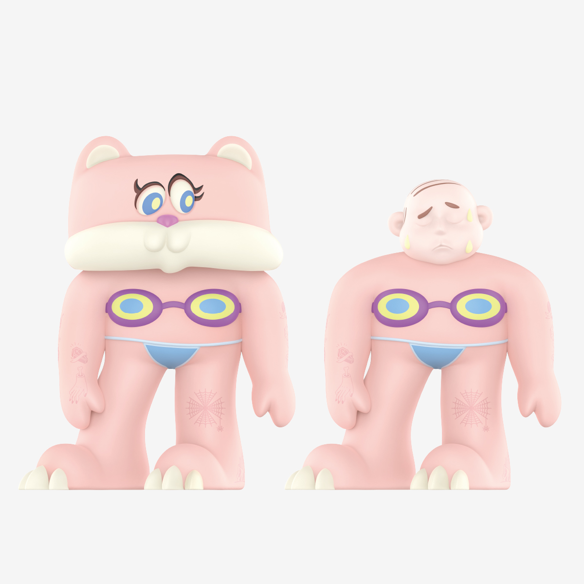 POPMART coolrainLABO Oh Face シリーズ フルセット CoolrainLABO Oh