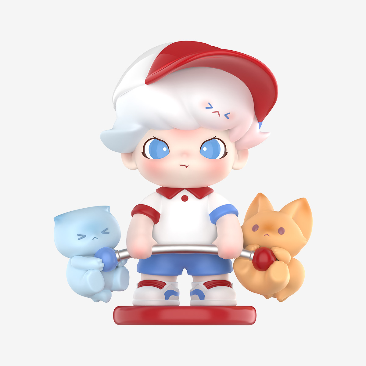 DIMOO I Can Make It Figurine-Blue Ver. | Designer Figurines - POP