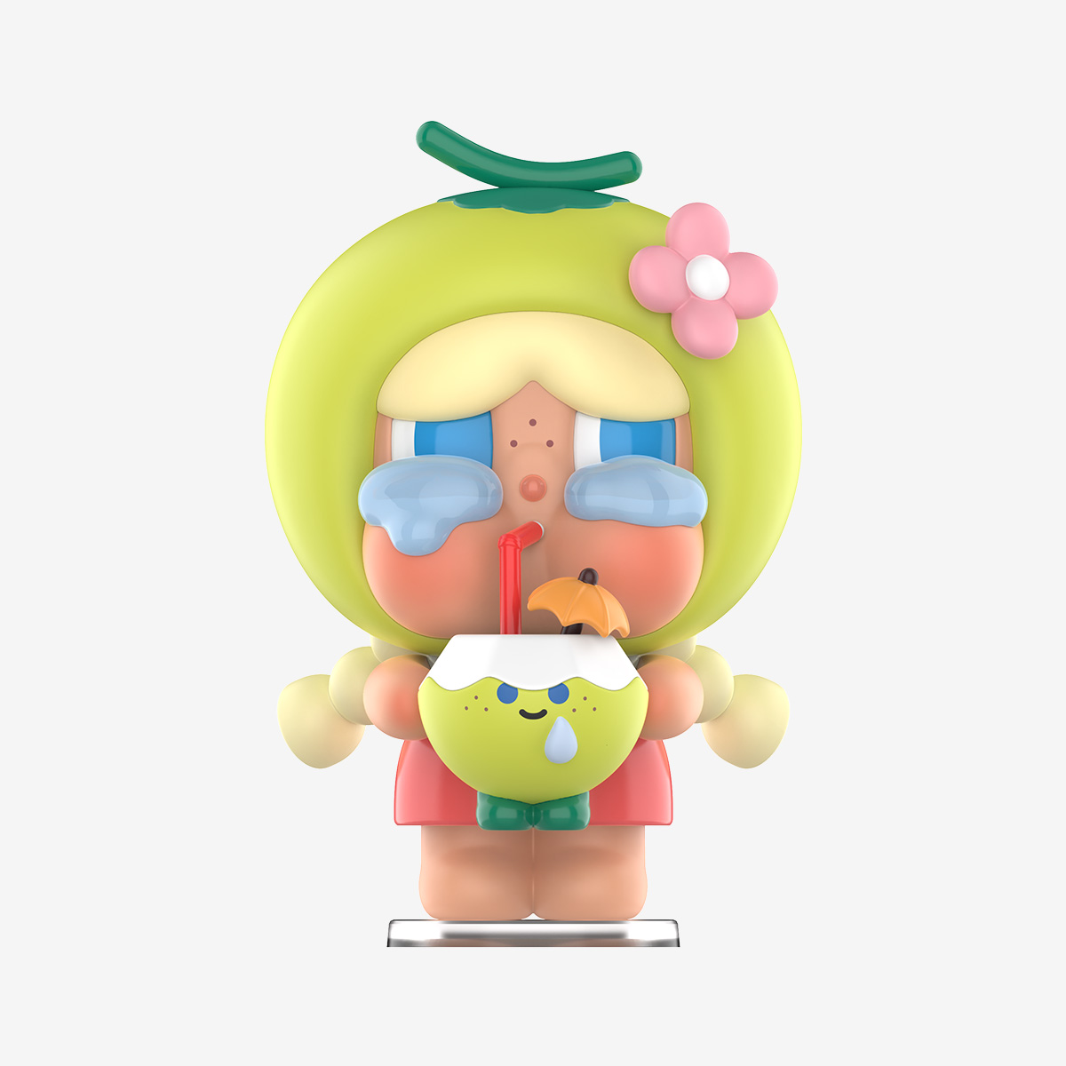 Crybaby Coconut Figure-Green-Copy - POP MART (United States)