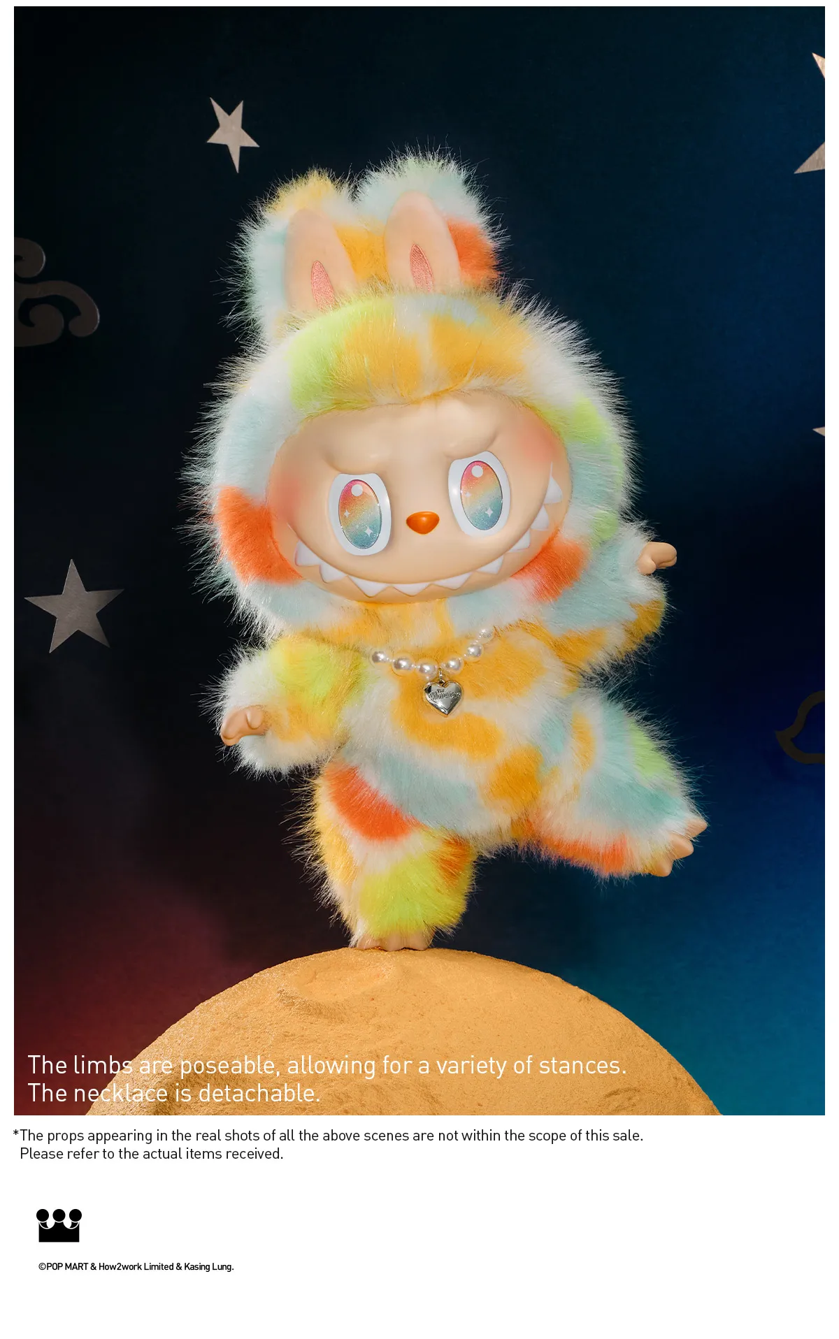 THE MONSTERS Big into Energy Series-ROCK THE UNIVERSE Vinyl Plush