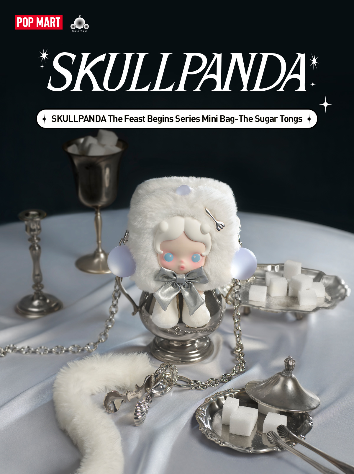 SKULLPANDA The Feast Begins Series Mini Bag-The Sugar Tongs - POP