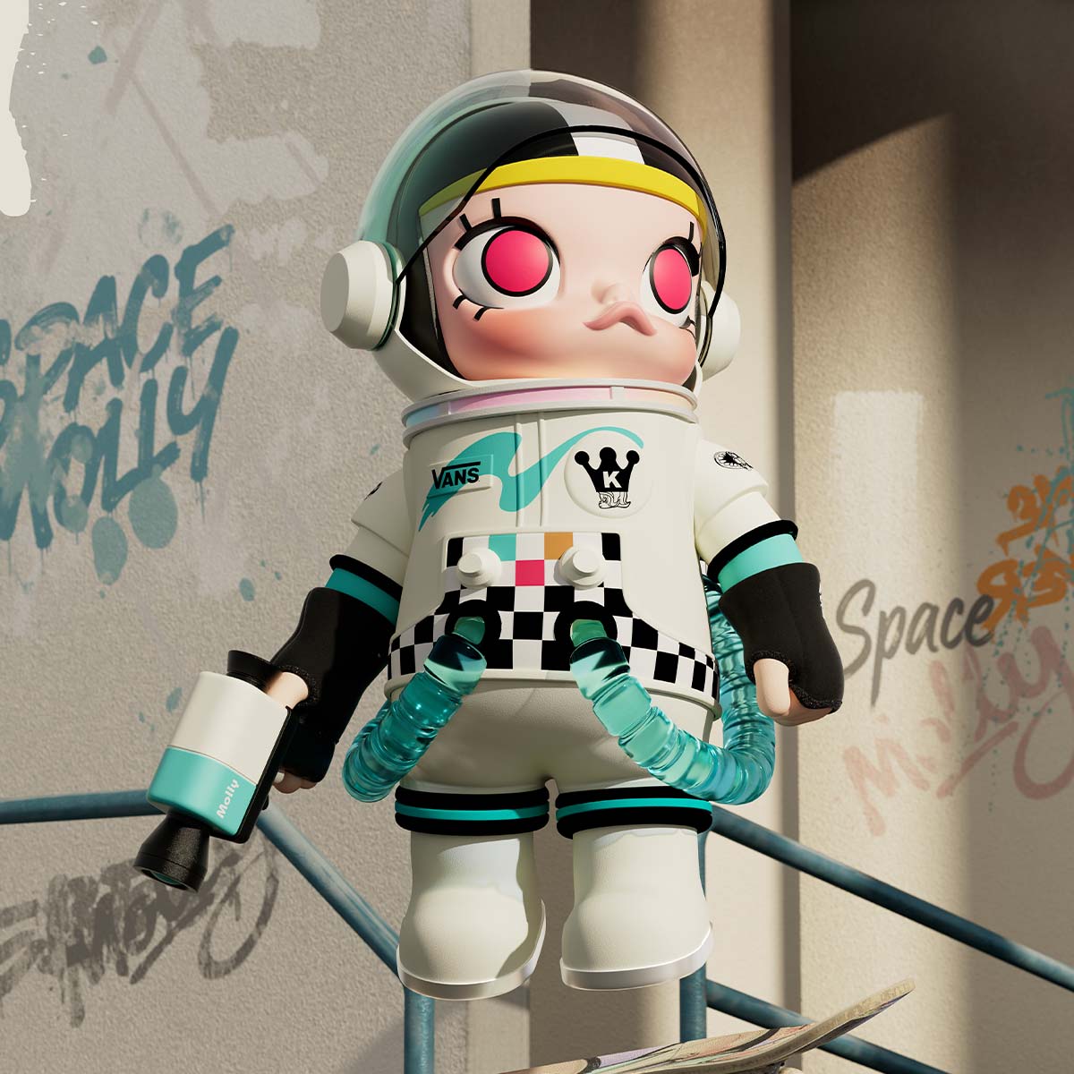 MEGA SPACE MOLLY 400% VANS - POP MART (United States)