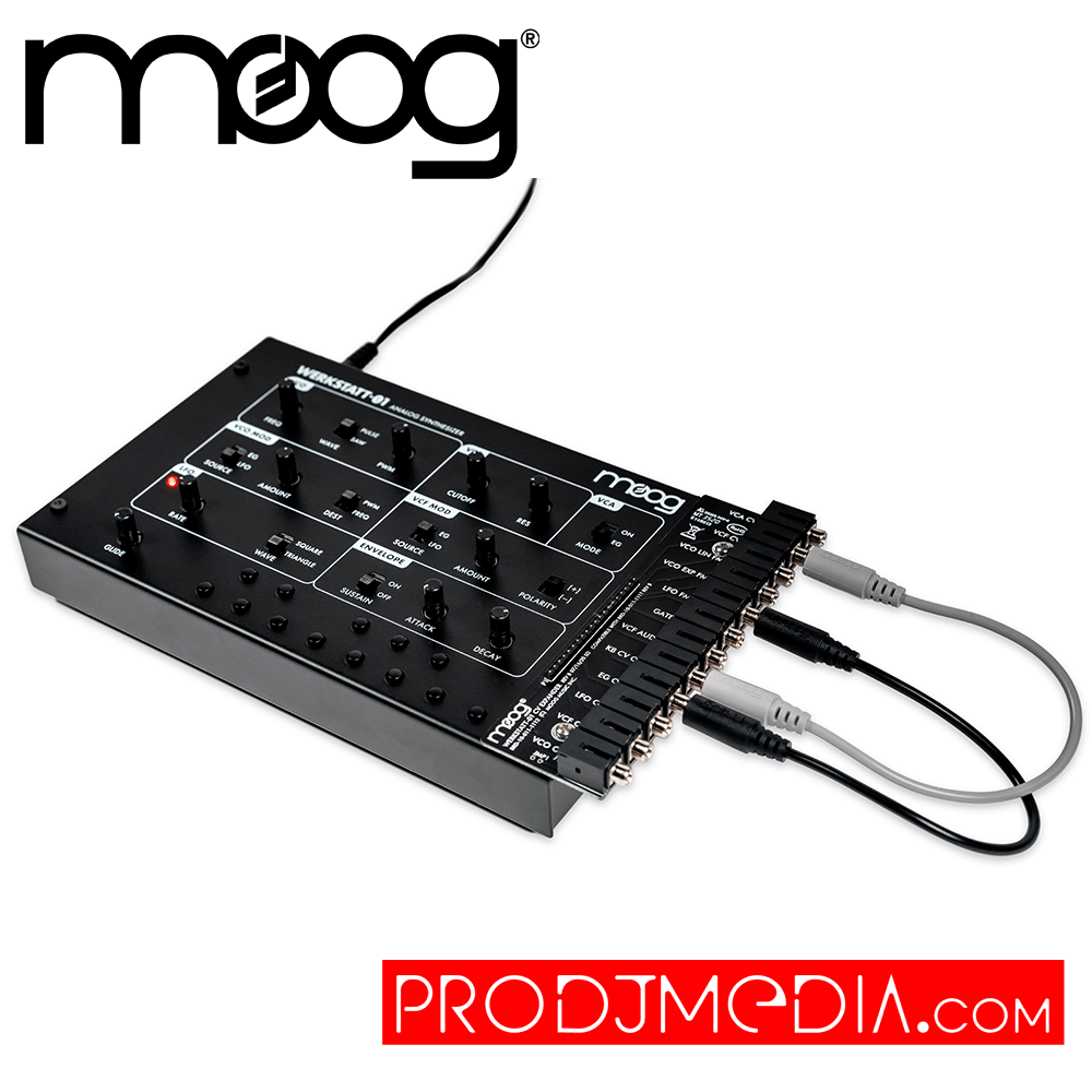 Moog Werkstatt-01 y CV Expander Kit Sintetizador - Prodjmedia.com
