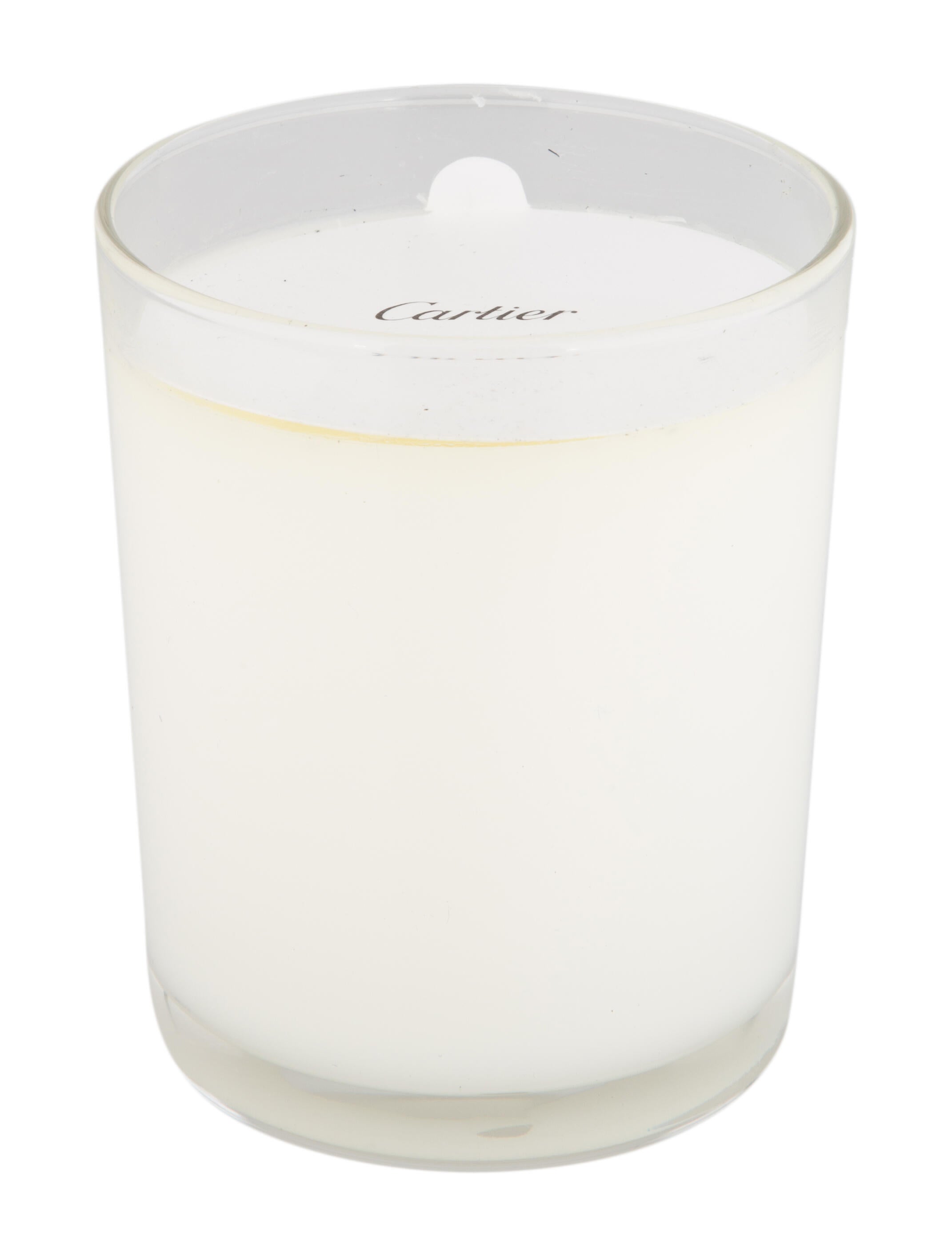 Cartier Bougie Parfumee Scented Candle - White Decorative Accents