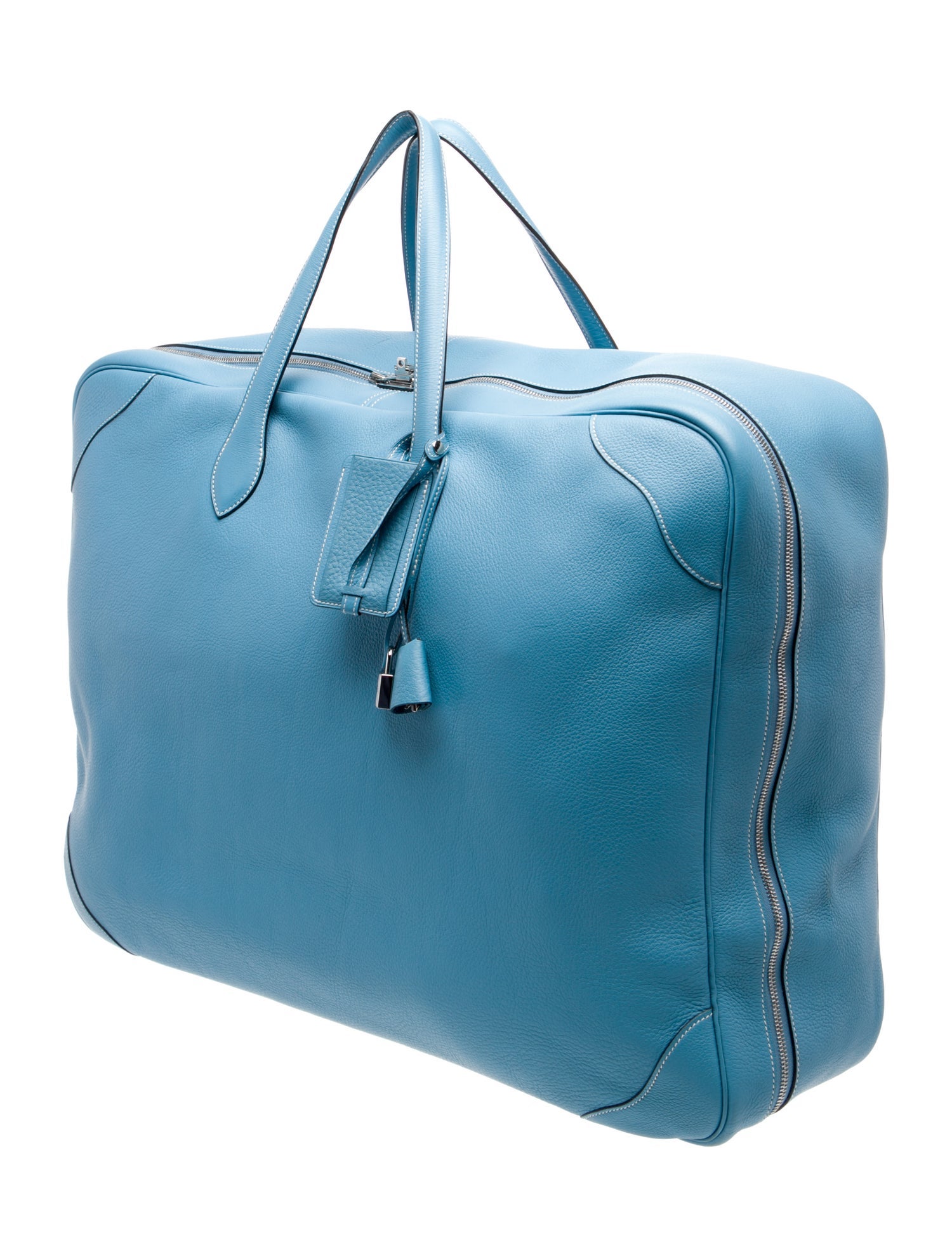 Maison Margiela Leather Travel Bag - Black Luggage and Travel