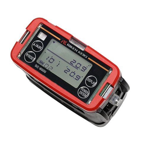 高圧下用ポータブル酸素モニター SC-8000(Pc) | 製品情報 | ガス検知器