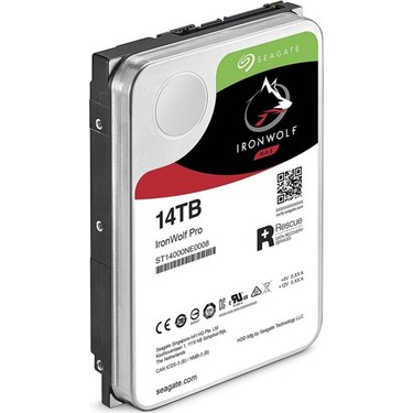 Seagate IronWolf Pro 14TB 7200RPM 256MB Cache SATA 6.0GB/s Fiyatı