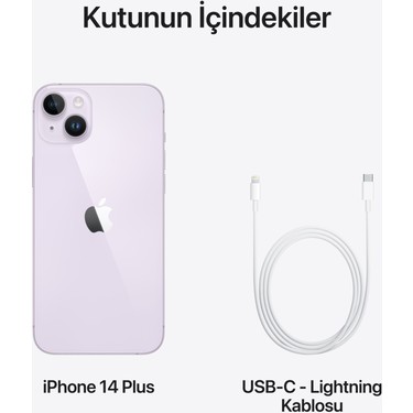 Apple iPhone 14 Plus 512 GB Mor Fiyatı - Taksit Seçenekleri