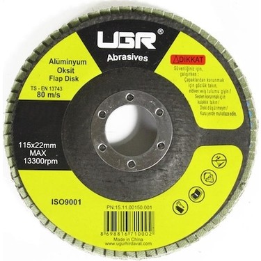 Ugr 115X22 mm Metal Ahşap Flap Disk Zımpara Fiyatı