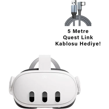 Meta Quest 3 128 Gb-(5 Metre Link Kablolu) Fiyatı