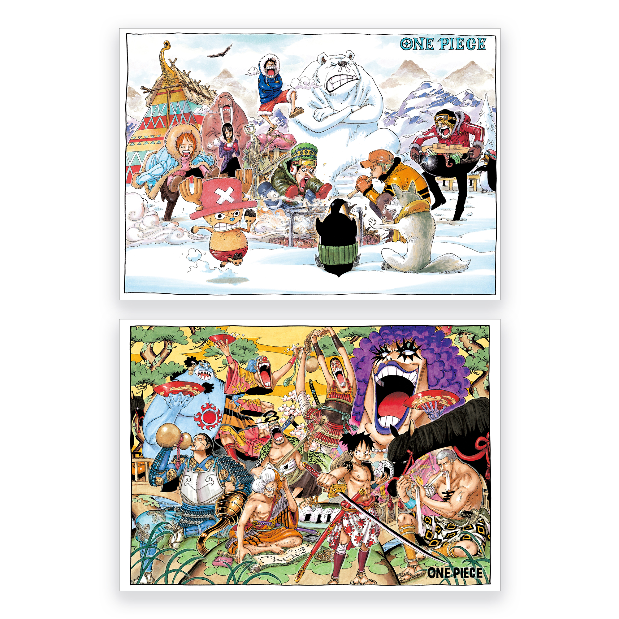 ONE PIECE Seasons Postcard | ONE PIECE BASE SHOP | ONE PIECE BASE