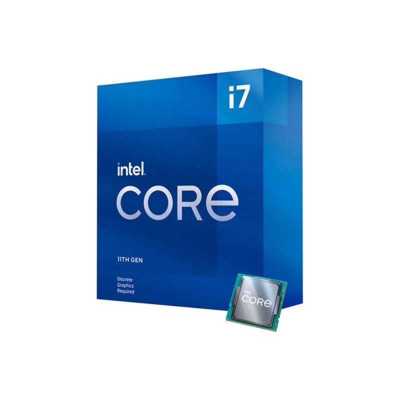 Intel Core i7-11700F Octa Core CPU with HyperThreading, No