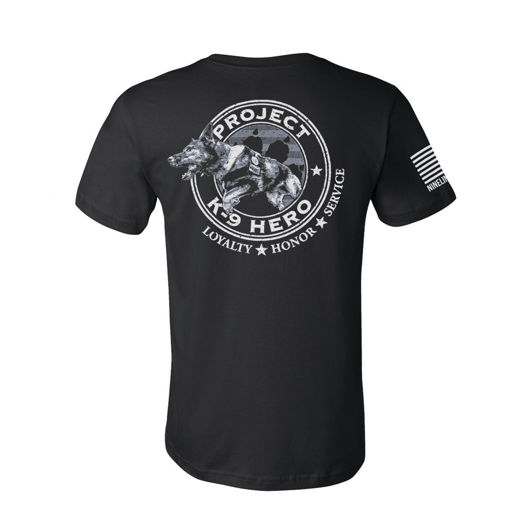 Project K-9 Hero Axel Unisex T-Shirt, Made by Nine Line Apparel