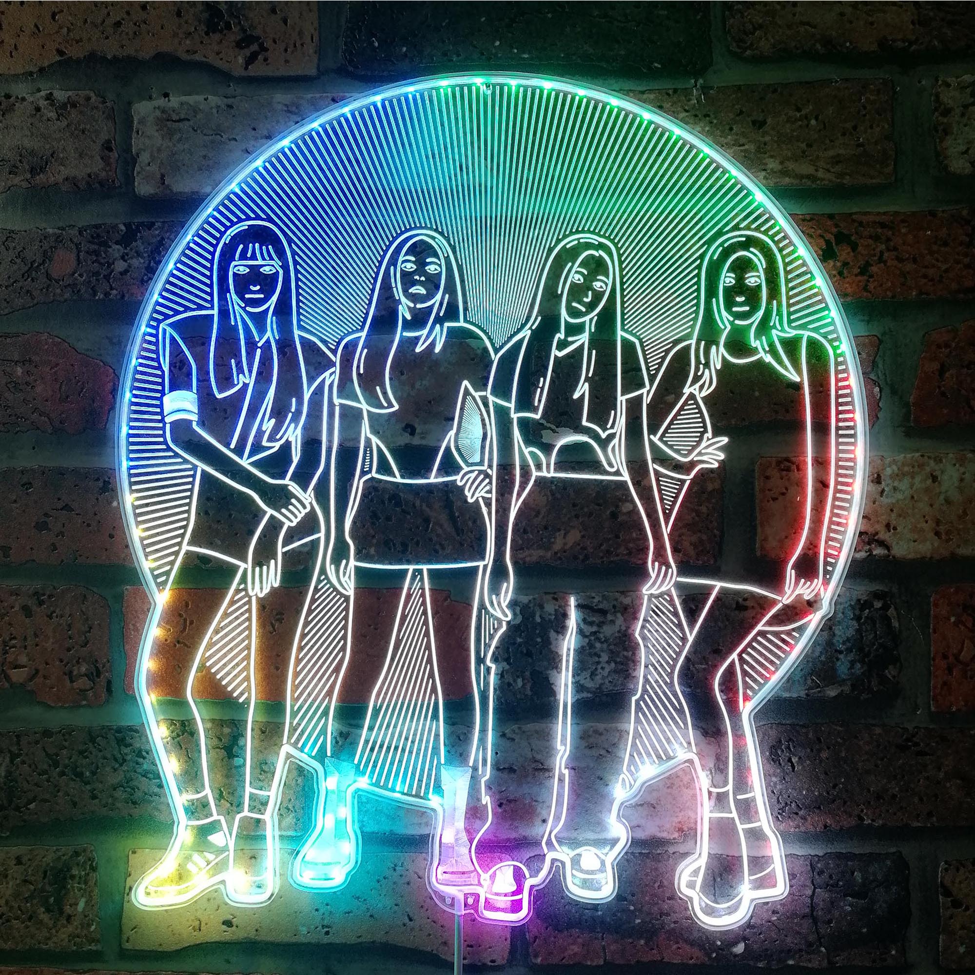 Blackpink Dynamic RGB Edge Lit LED Sign | PROLEDSIGN