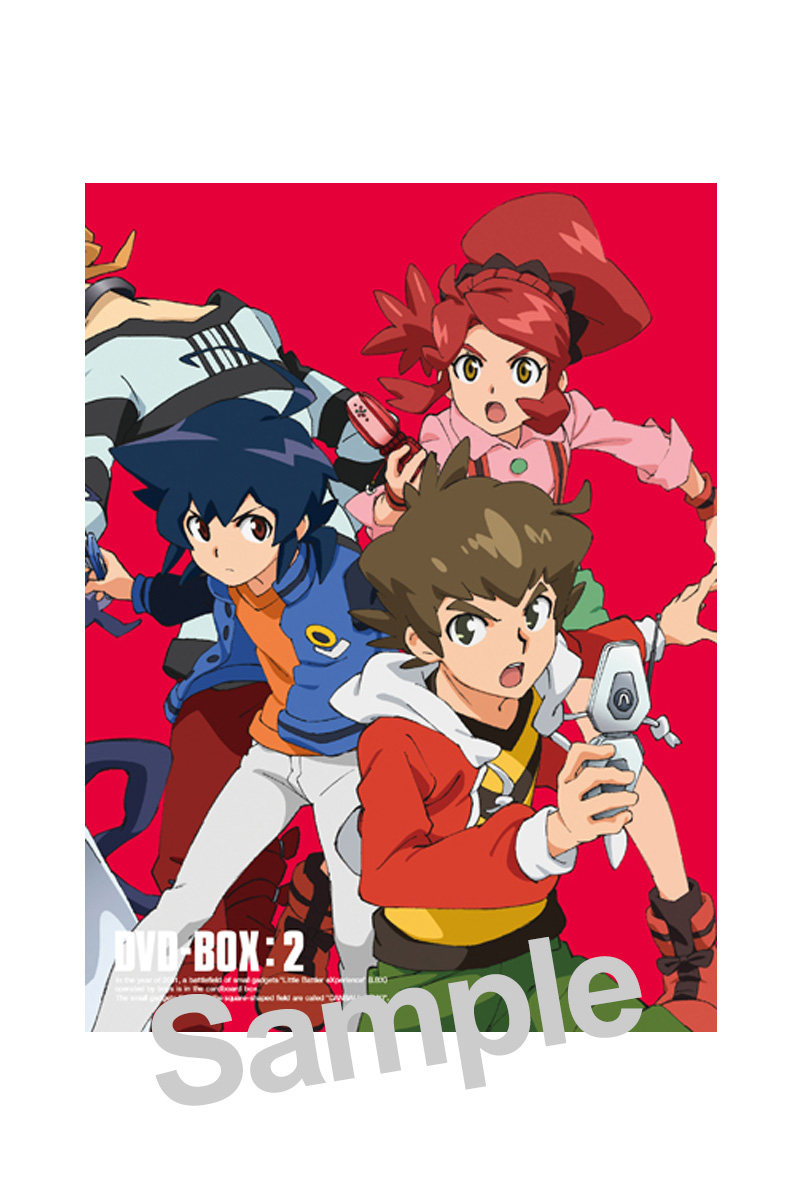 人気アニメ『ダンボール戦機W』DVD-BOX1・2発売！