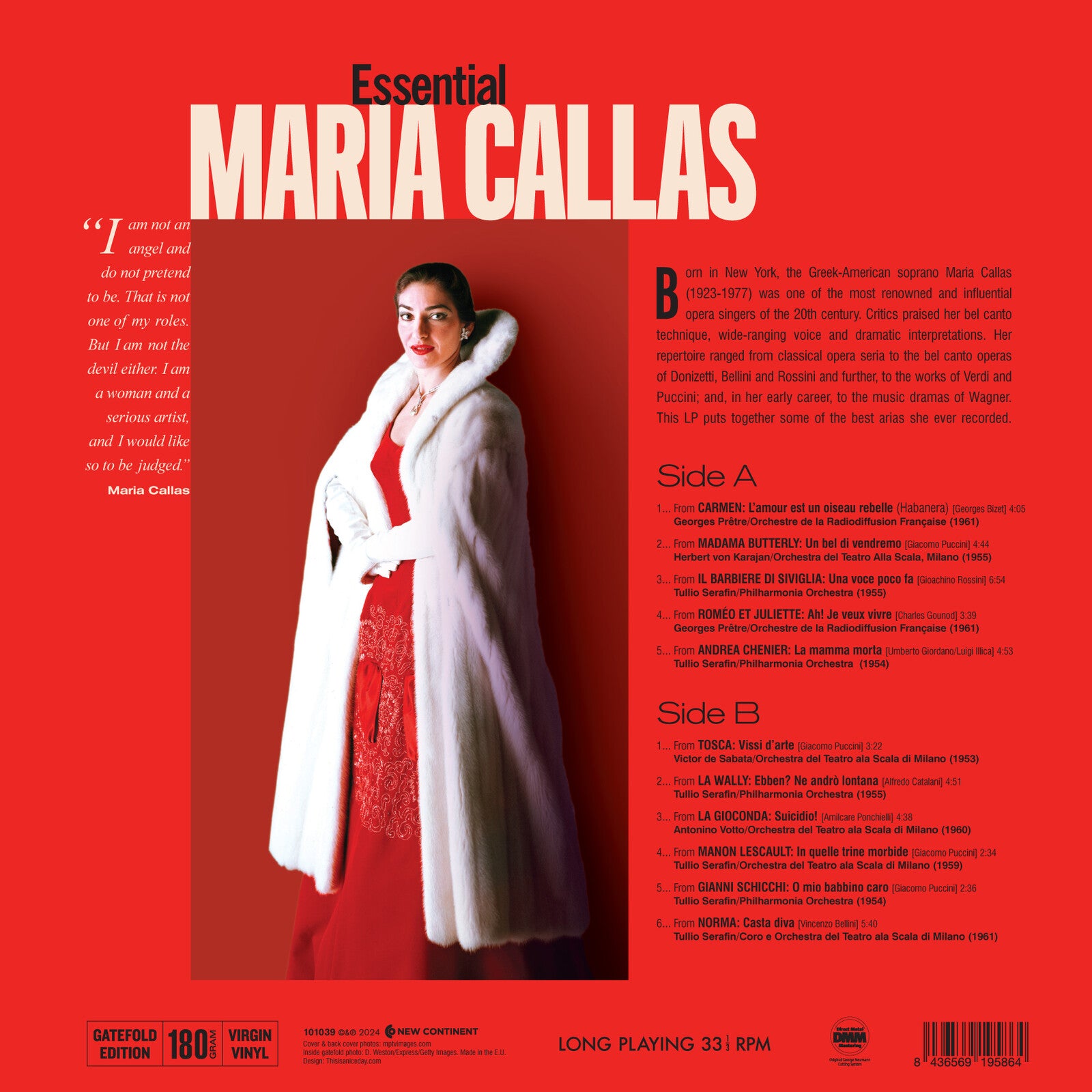 Maria Callas: Essential Maria Callas – Proper Music