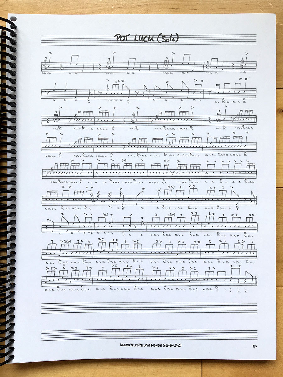 Philly Joe Jones Solo Book (update) – Practicing Drummer