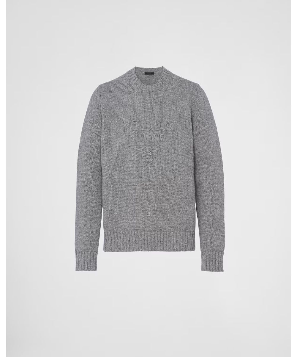 PRADA/プラダ_Men通販 | ウールxカシミヤ クルーネック セーター【送料