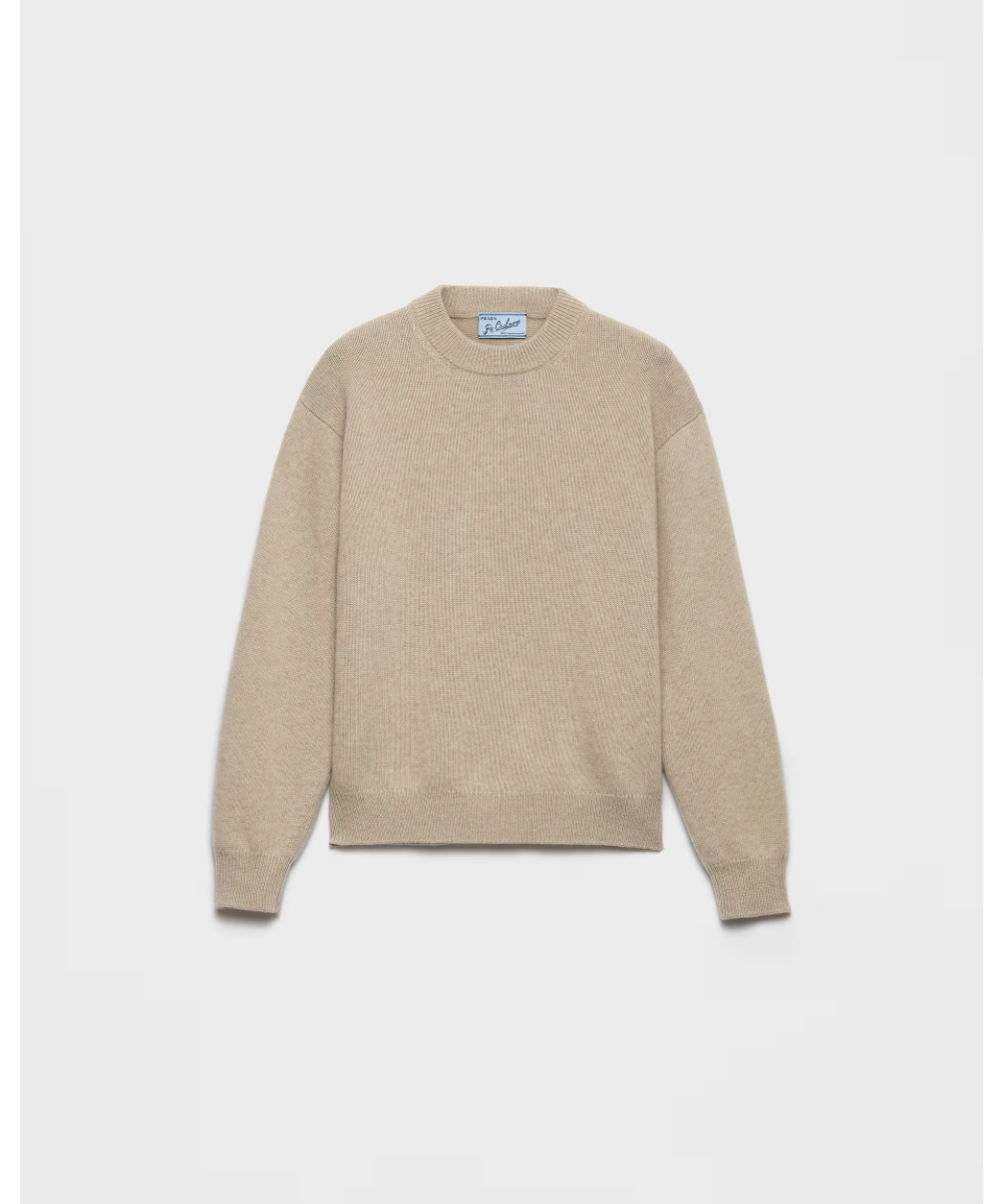 PRADA/プラダ_Men通販 | ウールxカシミヤ クルーネック セーター【送料