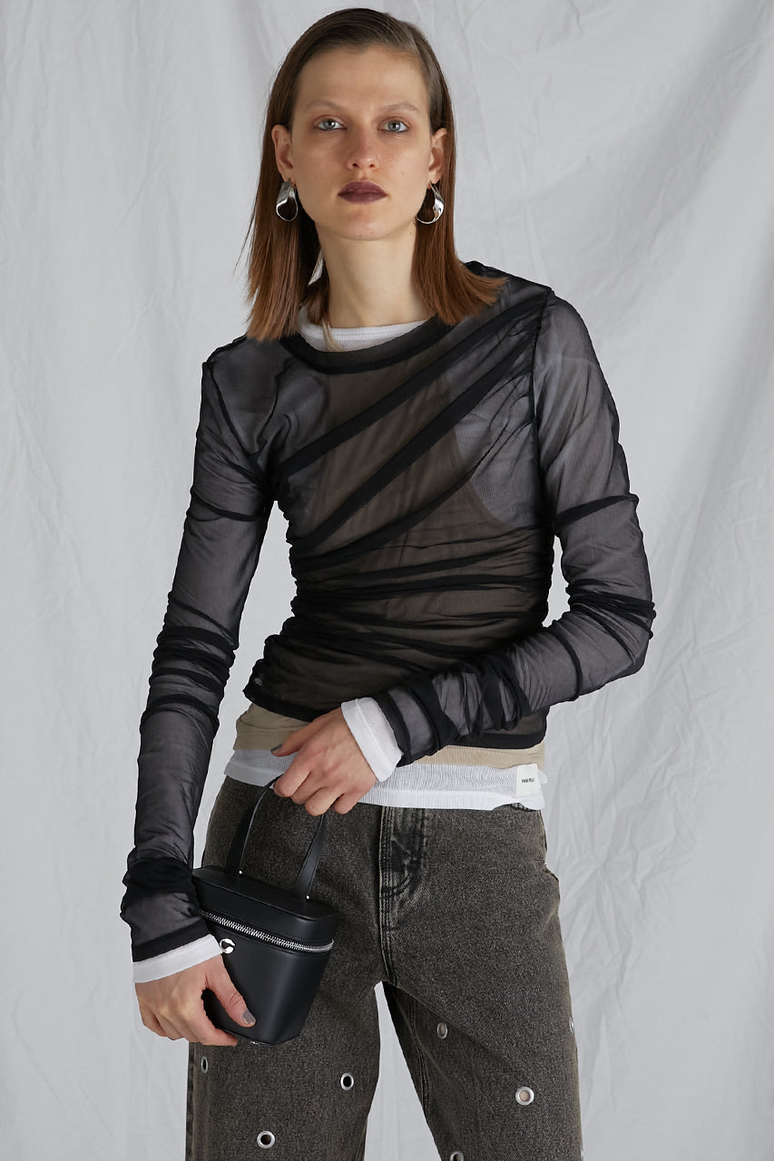 Triple Layered Sheer Top