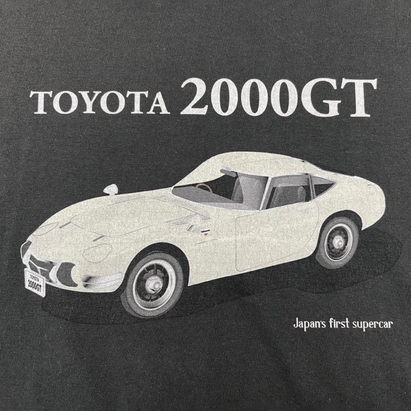 ○名車シリーズ○『TOYOTA 2000GT』Tシャツが成田空港に登場！ | 株式
