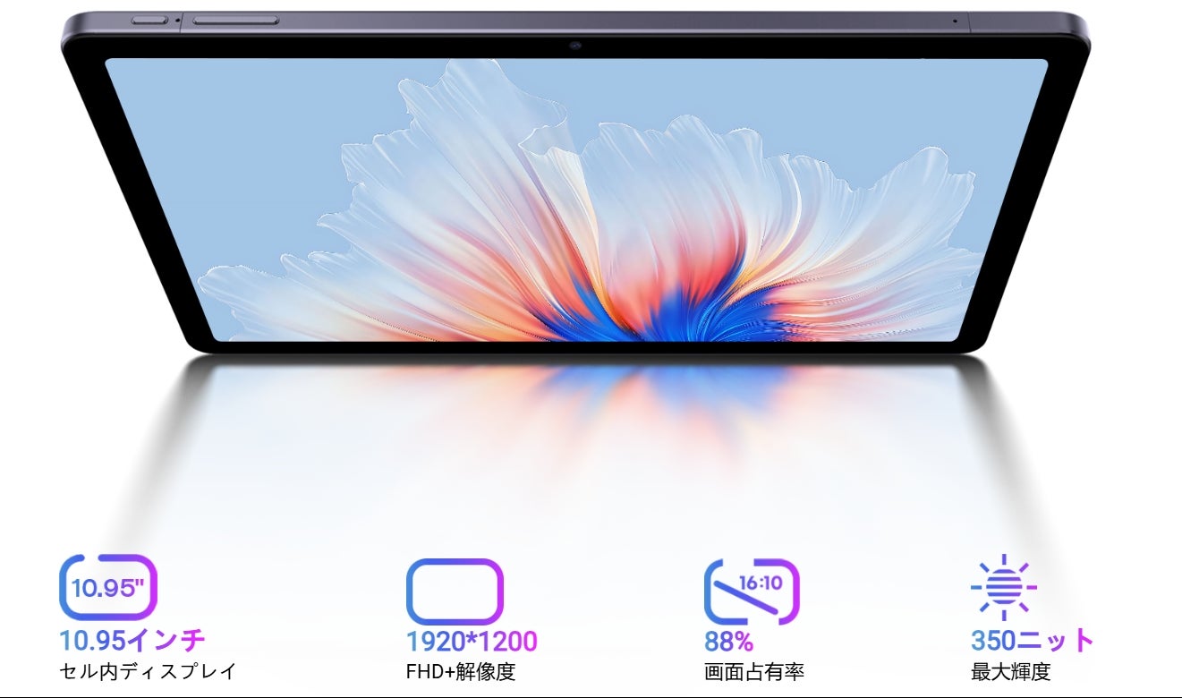 CHUWI AuPad 日本上陸！】10.95インチIPSディスプレイ、Snapdragon 685