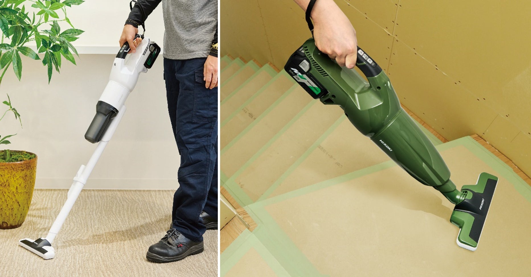 人気の36Vコードレスクリーナからさらに使いやすくなった新製品R36DB