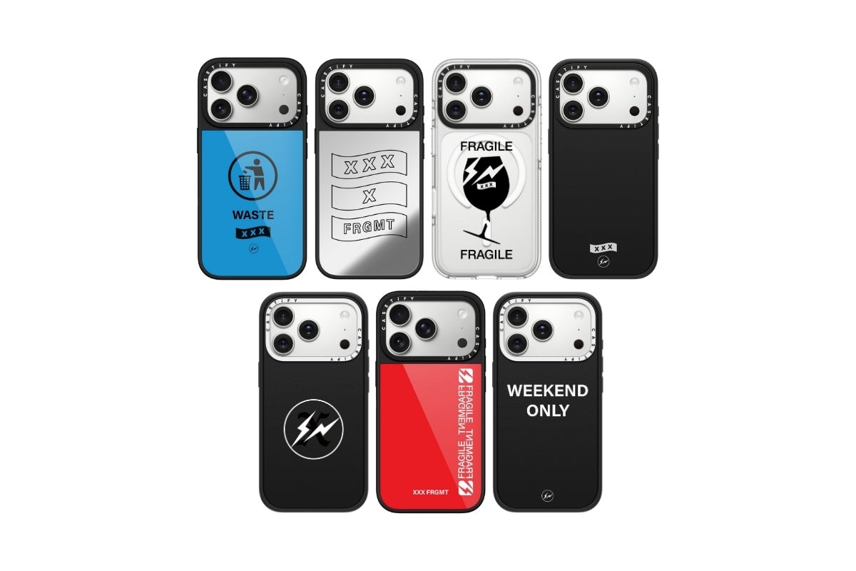 CASETiFY、「GOD SELECTION XXX」と「fragment」とのリバイバル